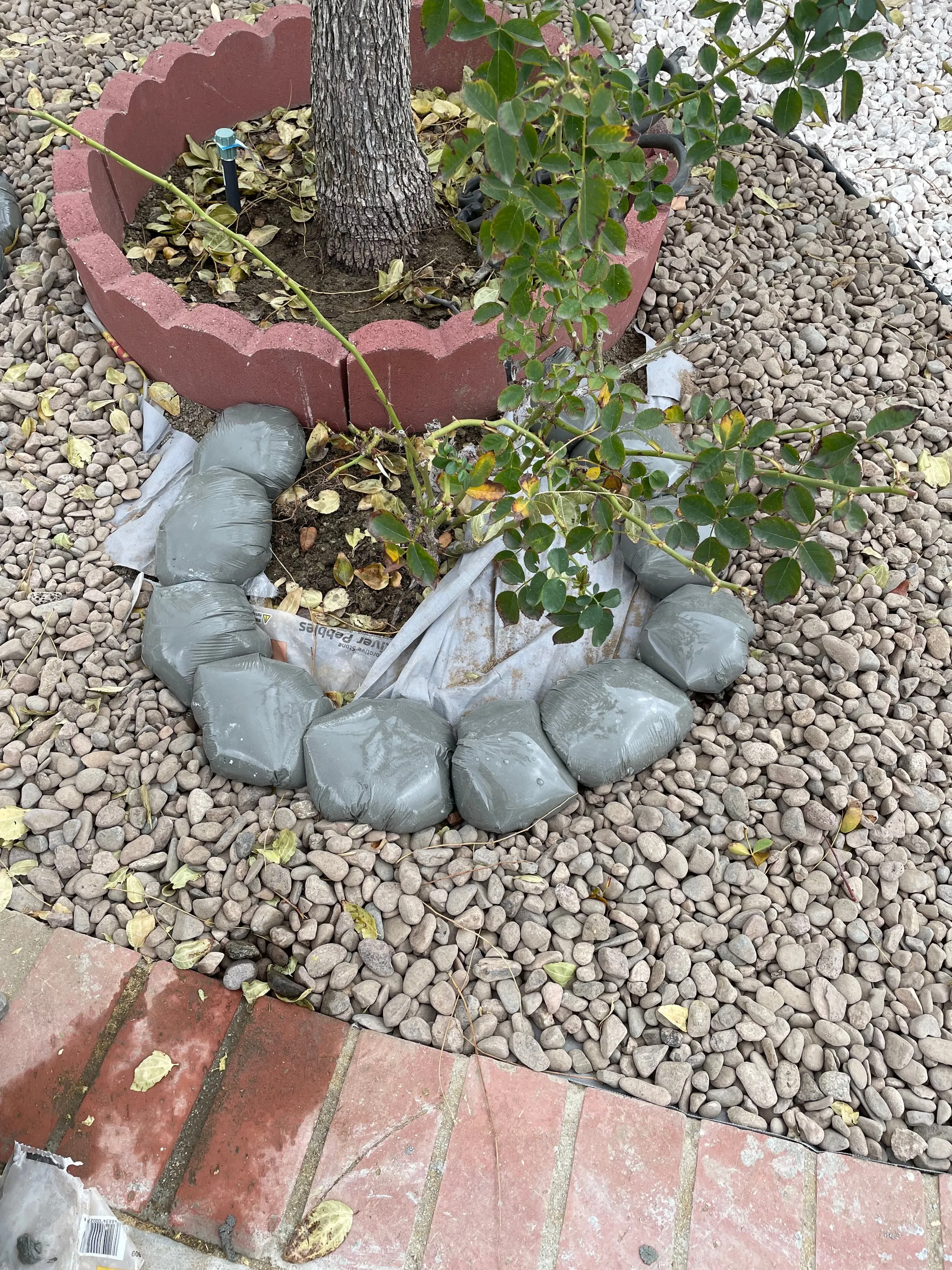 完工 — 砾石步道